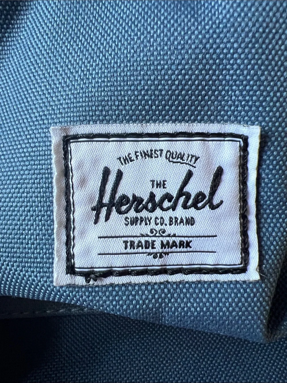 Herschel Supply Company Blue Everyday Backpack with Front Zip Pocket